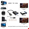 تبدیل HDMI به VGA با قابلیت خروجی صدا