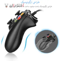 دسته بازی  ارگونومیک ایکس باکس 360 سیمی دسته بازی  ارگونومیک ایکس باکس 360 سیمی