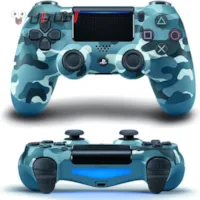 دسته فیک پلی استیشن 4 مدل Blue Camouflage دسته فیک پلی استیشن 4 مدل Blue Camouflage