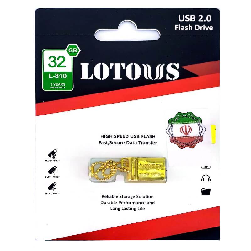 فلش لوتوس 32 گیگ دارای بازی پلی 2	