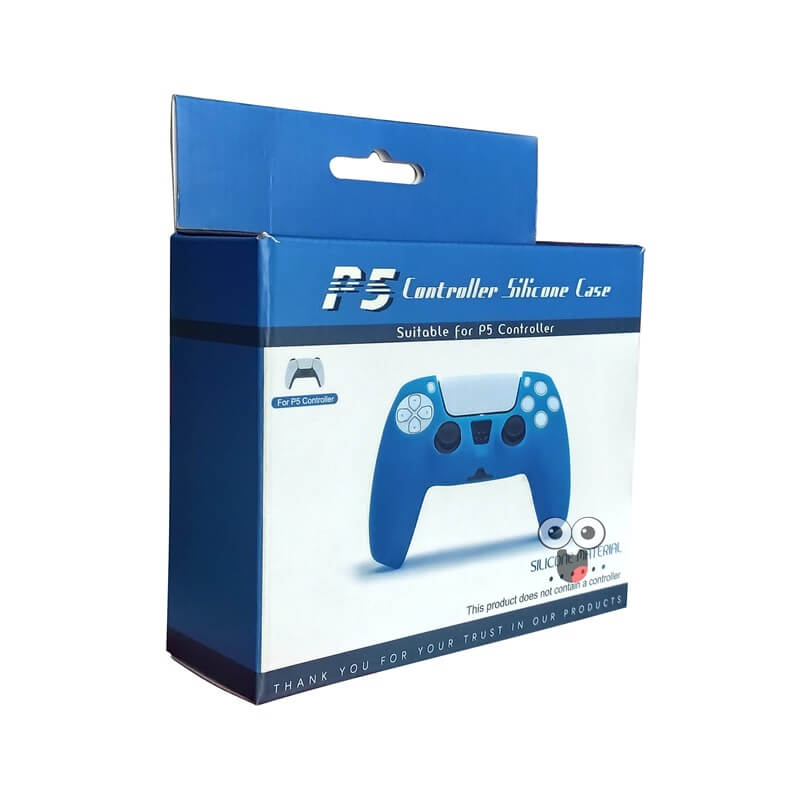 کاور دسته پی اس 5 ساده آبی