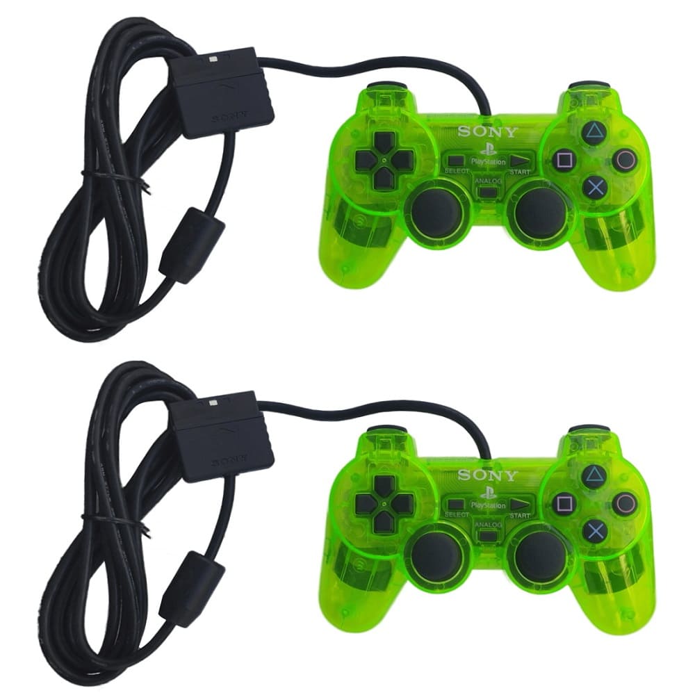 دسته ps2 سبز بسته دو عددی