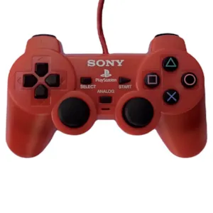 دسته PS1 و PS2 قرمز سونی مدل سیم ابریشمی (آی سی دار) دسته PS1 و PS2 قرمز سونی مدل سیم ابریشمی (آی سی دار)