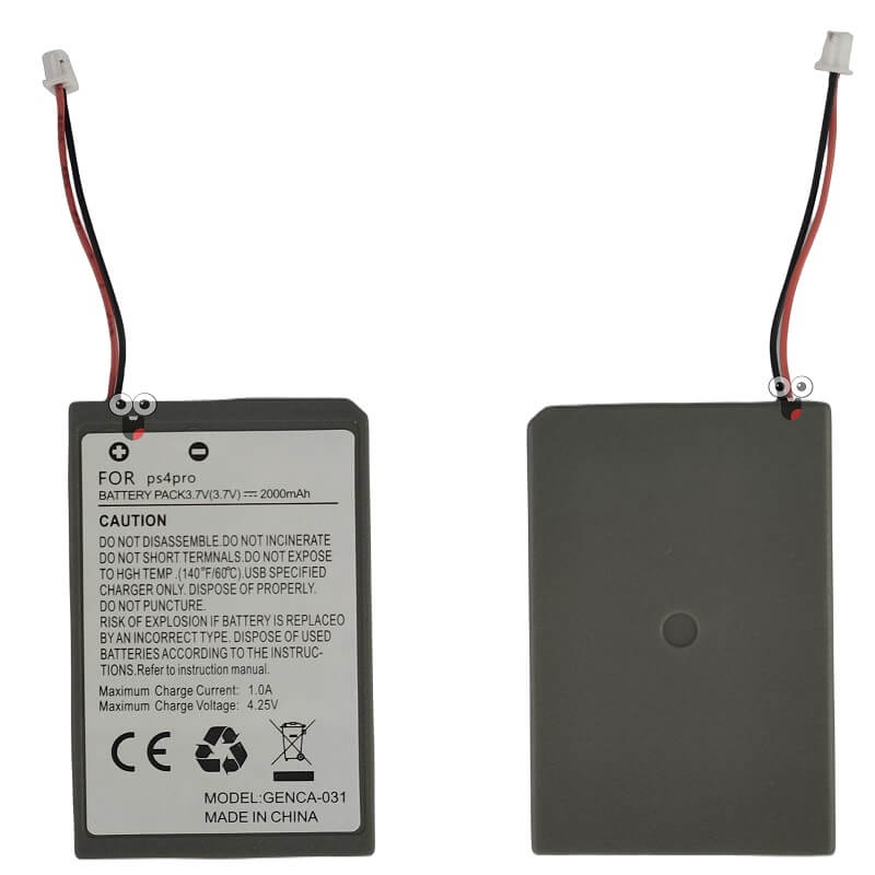 باطری مخصوص کنترلر بازی ps4 اسلیم با ظرفیت بالا 2000