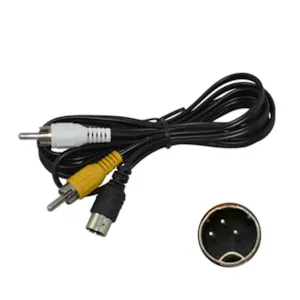 کابل تصویر سگا کوچک مدل 3 پین طول 190 سانتی متر کابل تصویر سگا کوچک مدل 3 پین طول 190 سانتی متر