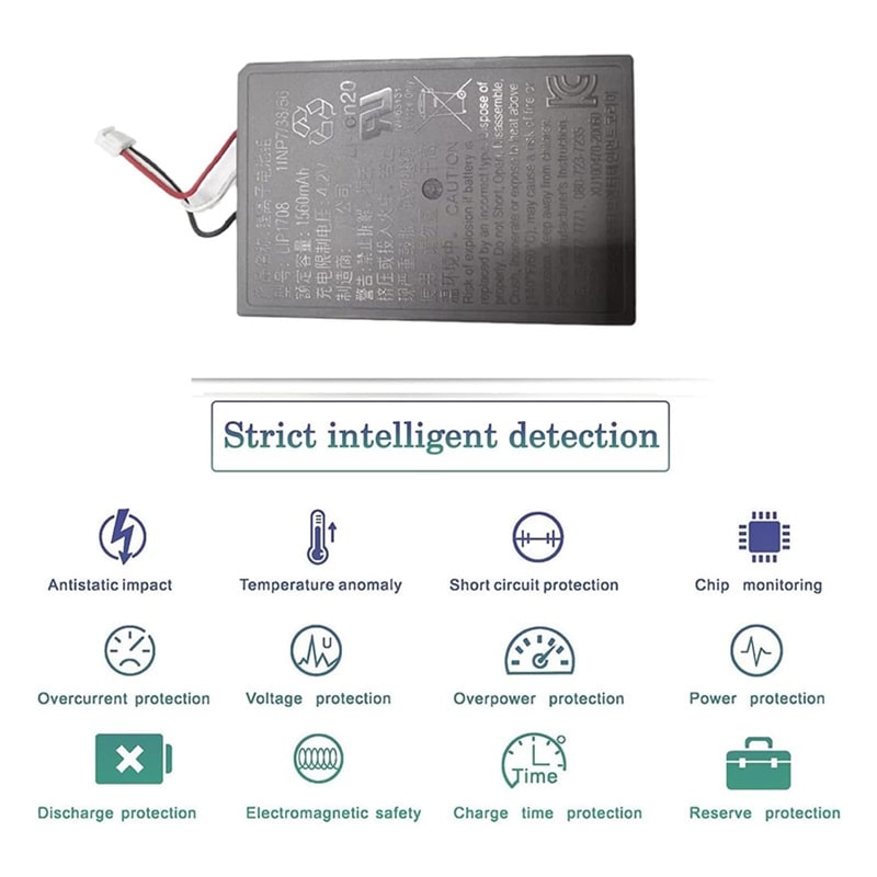 باتری دسته PS5 مدل LIP1708 ظرفیت 1560 میلی آمپر ساعت