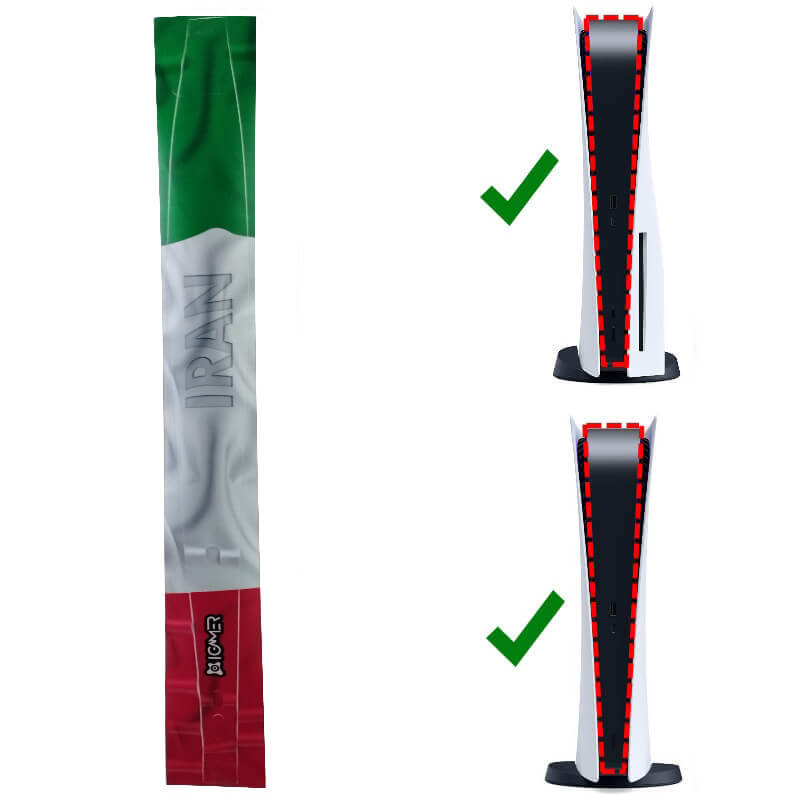 محافظت کننده از پنل جلویی پی اس فایو طرح تیم ایران