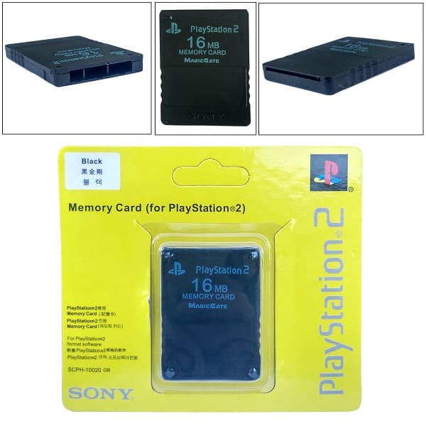 کارت حافظه جانبی پی اس 2 16 بوت شده