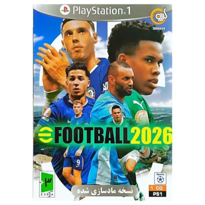 بازی فوتبال PES 2026 برای PS1 نشر گردو نسخه مادسازی شده بازی فوتبال PES 2026 برای PS1 نشر گردو نسخه مادسازی شده