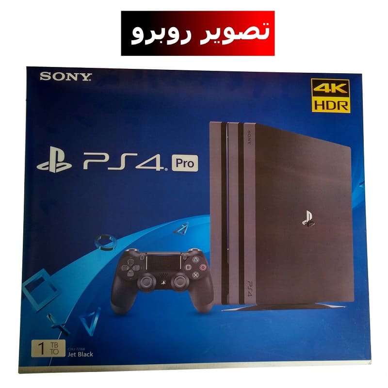 تصویر روبرو کارتن پلی استیشن 4 pro