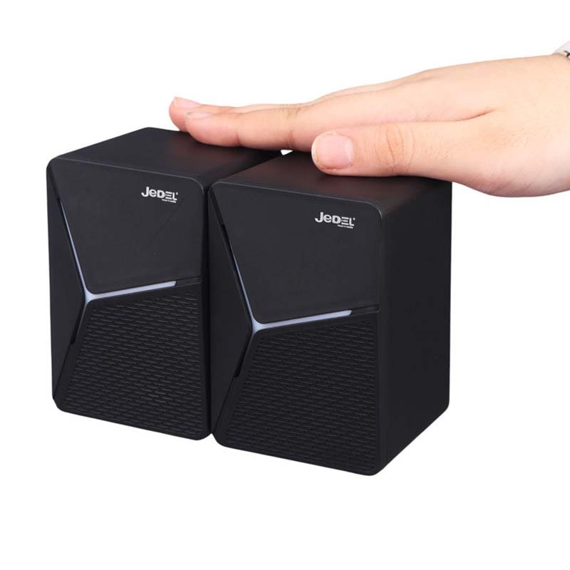 اسپیکر دو تیکه Jedel مدل S-553 RGB مناسب کامپیوتر و لپ تاپ