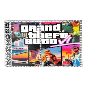 برچسب PS2 اسلیم طرح GTA VI برچسب PS2 اسلیم طرح GTA VI