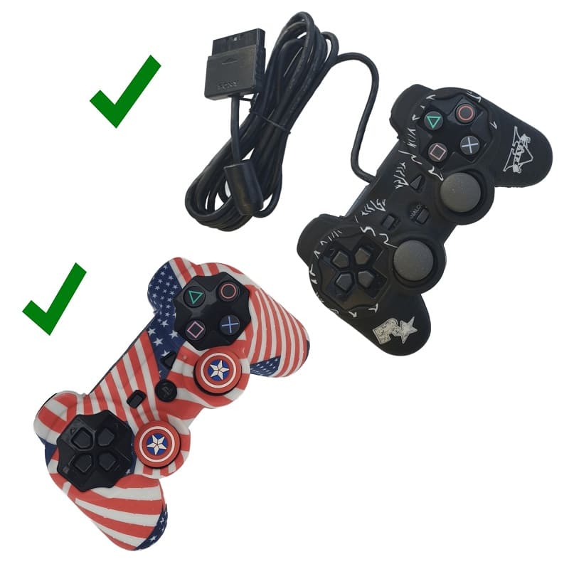 روکش محافظ دسته پی اس 2 و پی اس 1 طرح پرچم آمریکا