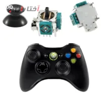 سرآنالوگ مشکی و خاکستری دسته ایکس باکس 360 سرآنالوگ مشکی و خاکستری دسته ایکس باکس 360