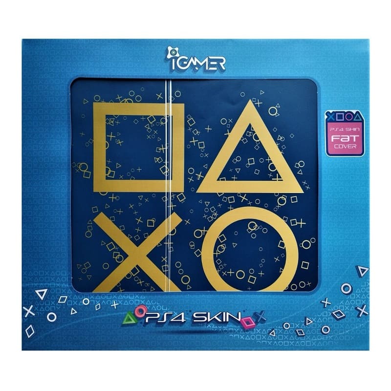 کاور اسکین طرح لوگو دکمه برای ps4 فت