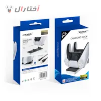 پایه شارژر دوگانه دسته PS5 دابی مدل TP5-0505 پایه شارژر دوگانه دسته PS5 دابی مدل TP5-0505