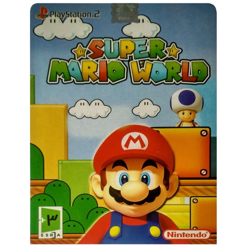 بازی SUPER MARIO WORLD پلی استیشن 2