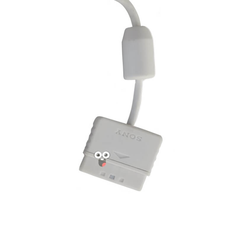 سیم ابریشمی سفید دسته ps2