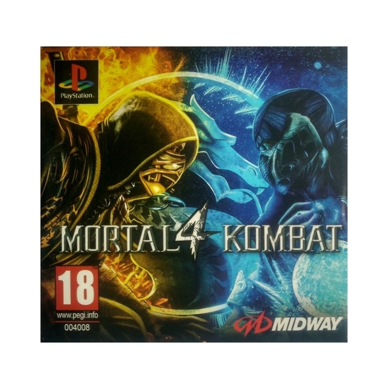 بازی مورتال کمبت 4 برای PS1