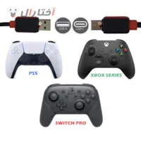 کابل شارژ تایپ سی مناسب دسته PS5 و Xbox Series S X کابل شارژ تایپ سی مناسب دسته PS5 و Xbox Series S X