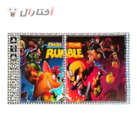 برچسب PS2 اسلیم طرح کراش تیم رامبل برچسب PS2 اسلیم طرح کراش تیم رامبل
