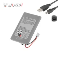 پک باتری و کابل شارژ دسته ps3 پک باتری و کابل شارژ دسته ps3