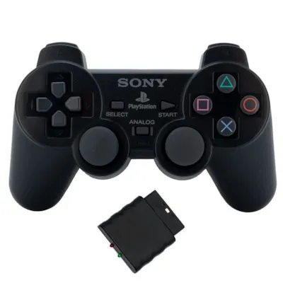 دسته بی سیم پلی استیشن 2 (PS2) سونی دسته بی سیم پلی استیشن 2 (PS2) سونی