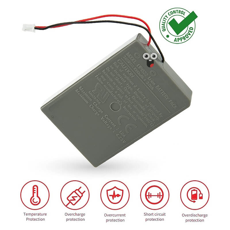 باتری شارژی 1000 دسته پی اس 4 اسلیم پرو