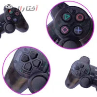 دسته بی سیم پلی استیشن 2 برند SONY مدل شیشه ای دسته بی سیم پلی استیشن 2 برند SONY مدل شیشه ای