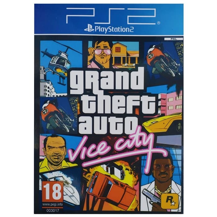 بازی GTA Vice City مخصوص PS2