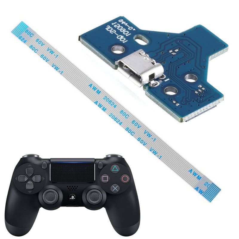فلت کیت شارژ دسته پلی استیشن 4 14 پین