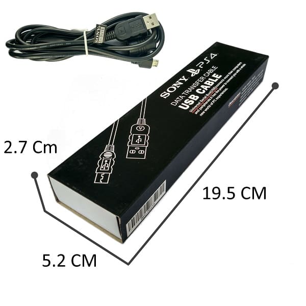 کابل شارژ اصل دسته PS4 شرکت سونی