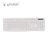 کیبورد سیمی دی نت مدل DT-994 سفید کیبورد سیمی دی نت مدل DT-994 سفید