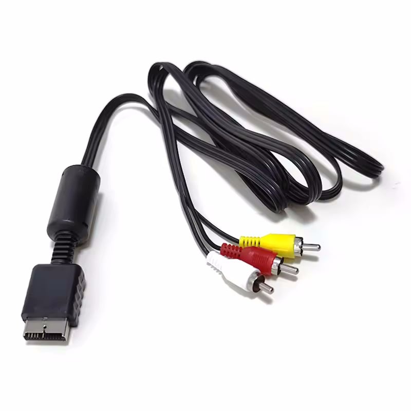 کابل تصویر PS2 (سه فیش) مدل MR-119 طول 180 سانتی متر