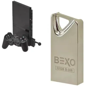 فلش مموری بکسو مدل B-306 ظرفیت 32GB با بازی PS2 فلش مموری بکسو مدل B-306 ظرفیت 32GB با بازی PS2