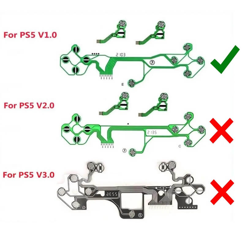 تفاوت ریبون فلت های دسته ps5