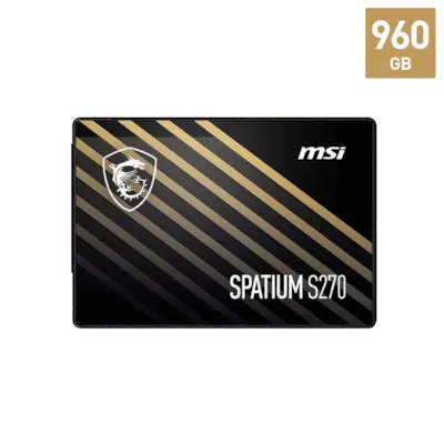 هارد SSD اینترنال ام اس آی مدل SPATIUM S270 ظرفیت 960 گیگابایت هارد SSD اینترنال ام اس آی مدل SPATIUM S270 ظرفیت 960 گیگابایت