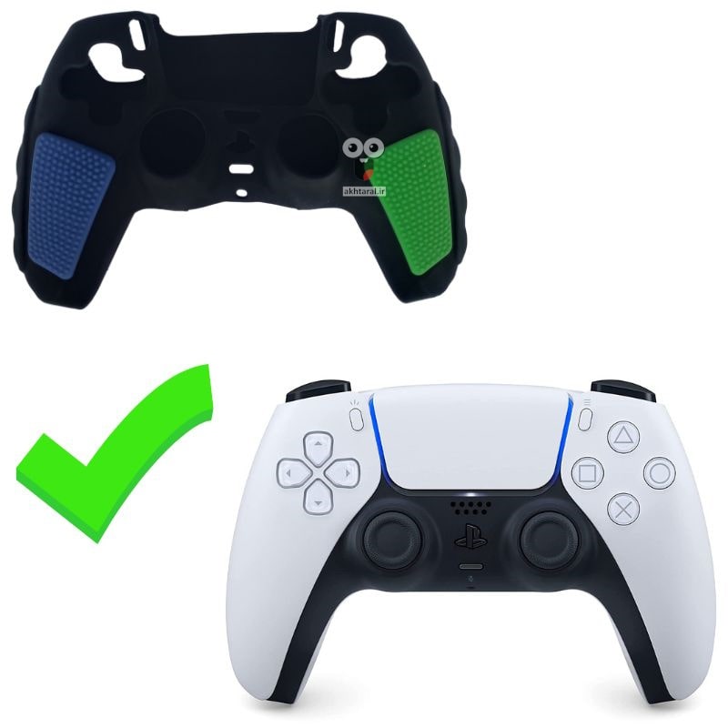 روکش محافظ دسته PS5 مدل ضخیم کد 4
