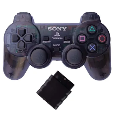 دسته بی سیم PS2 و PS1 سونی مدل شیشه ای دسته بی سیم PS2 و PS1 سونی مدل شیشه ای