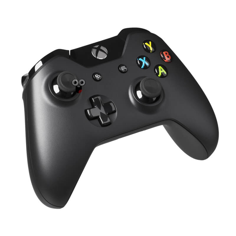 دسته xbox one سیاه و سفید