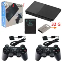 کنسول بازی ps2 با فلش 32 گیگ دو دسته کنسول بازی ps2 با فلش 32 گیگ دو دسته