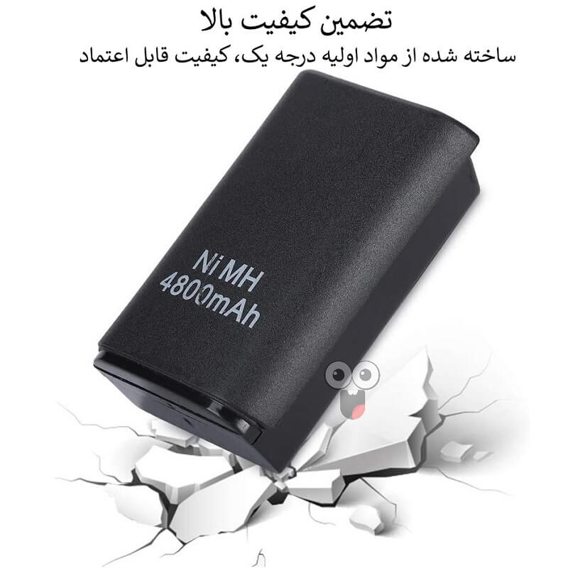 باتری 4800 میلی آمپر ساعت دسته ایکس باکس