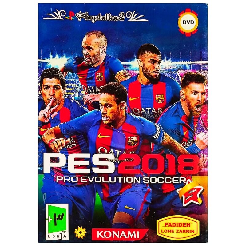 pes 2018 ps2 بازی