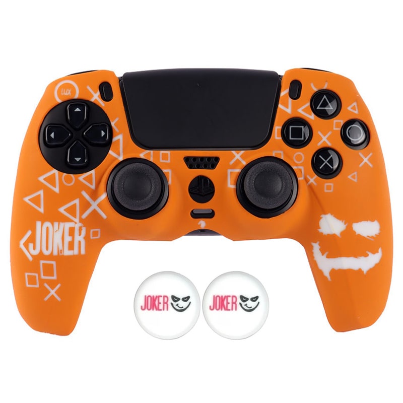 روکش دسته PS5 طرح جوکر به همراه 2 عدد روکش آنالوگ