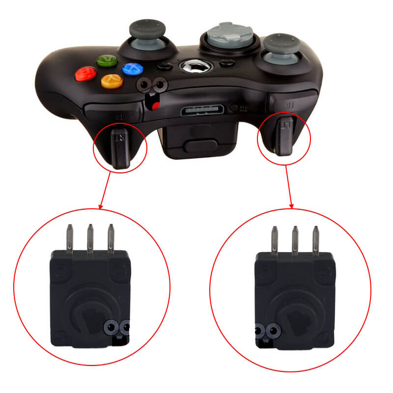 پتانسیومتر دکمه LT RT دسته ایکس باکس 360