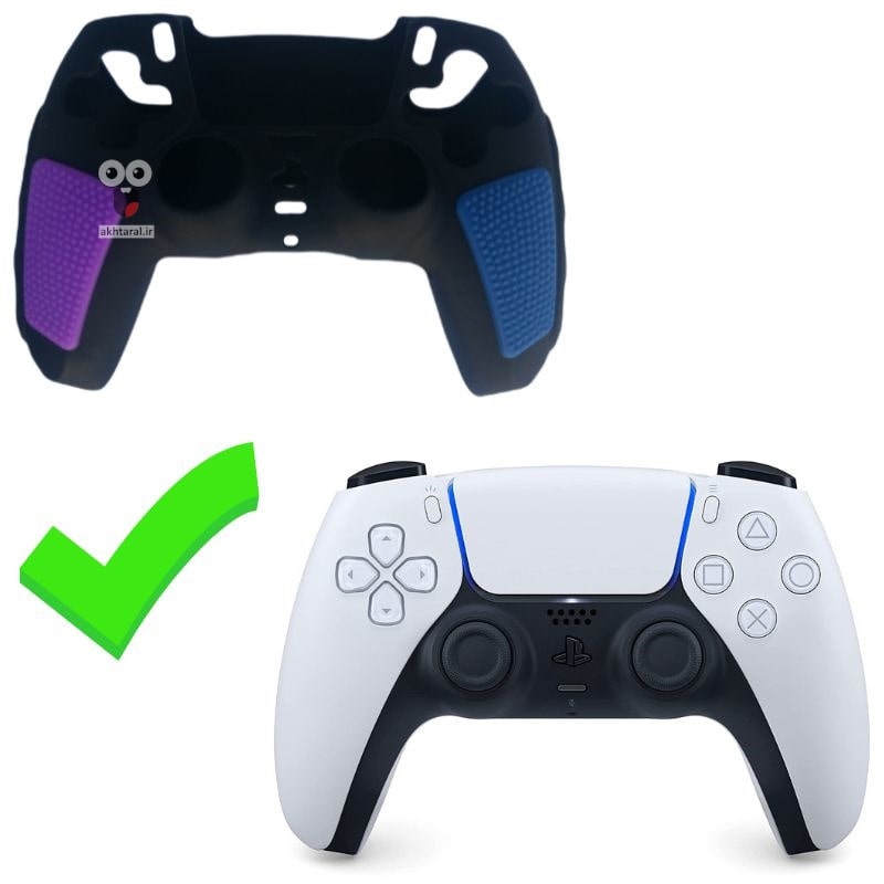 روکش محافظ دسته PS5 مدل ضخیم کد 7