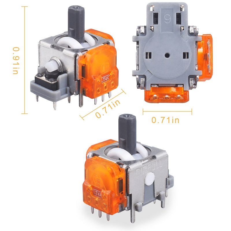 ابعاد آنالوگ مگنتی TMR دسته پلی استیشن 5