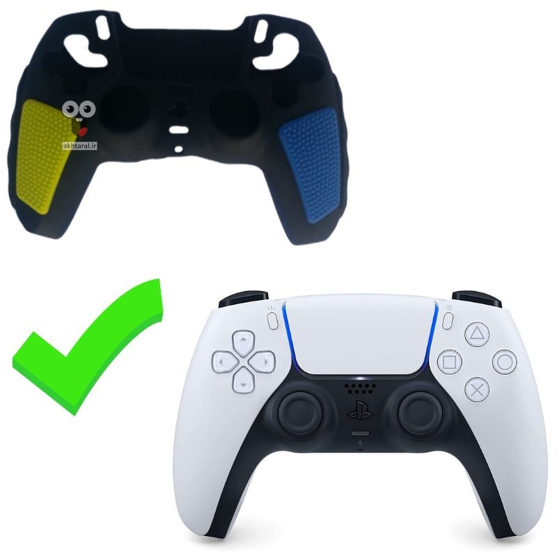 روکش محافظ دسته PS5 مدل ضخیم کد 6