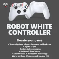 دسته وایرلس ایکس باکس Robot White دسته وایرلس ایکس باکس Robot White