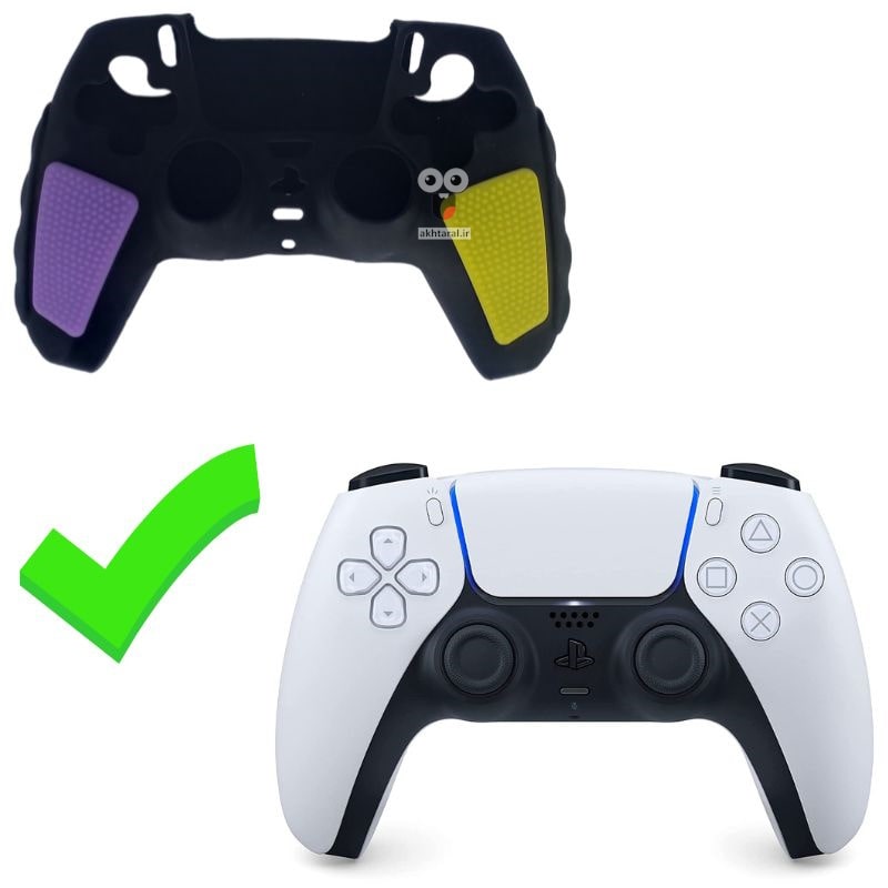 روکش محافظ دسته PS5 مدل ضخیم کد 1